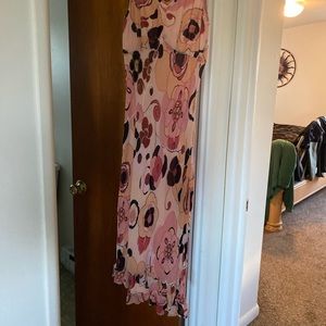 Beautiful summer/cocktail dress by Angie. Size Large.  Fits beautifully.